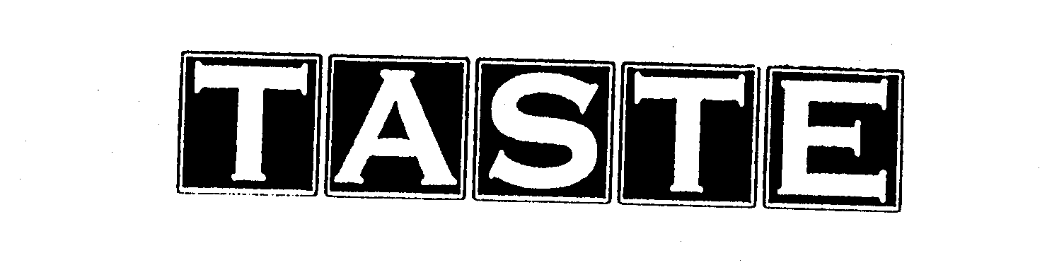 Trademark Logo TASTE