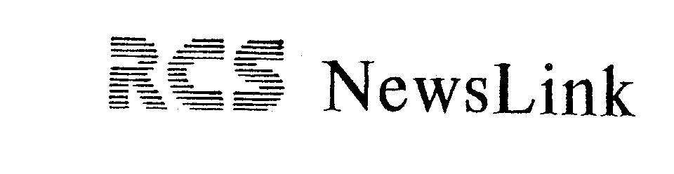 Trademark Logo RCS NEWSLINK