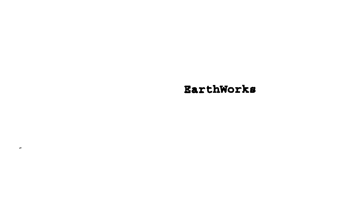 EARTHWORKS