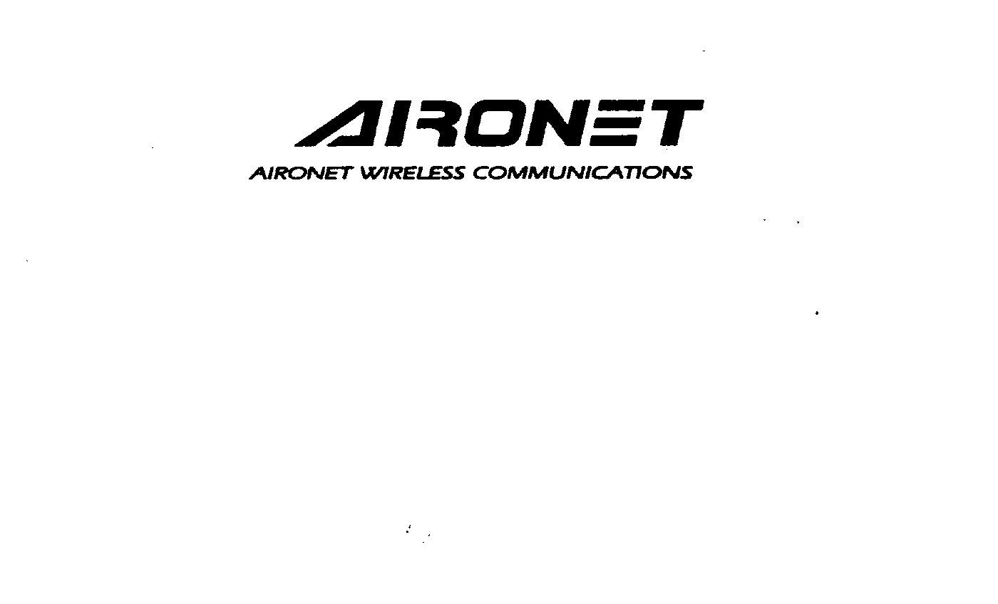  AIRONET AIRONET WIRELESS COMMUNICATIONS