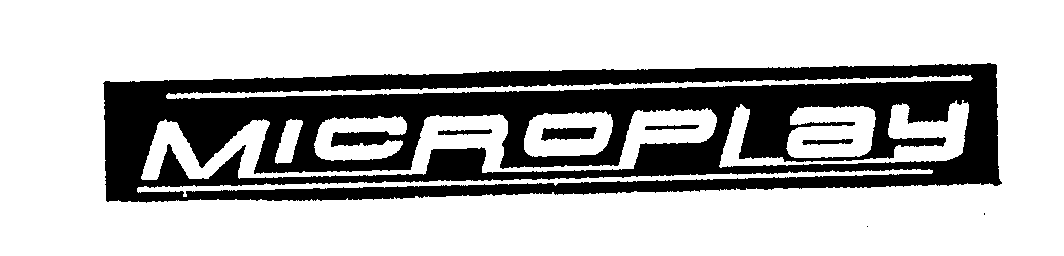 Trademark Logo MICROPLAY