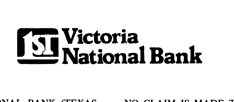  1ST VICTORIA NATIONAL BANK