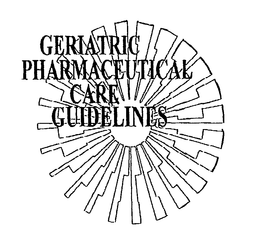  GERIATRIC PHARMACEUTICAL CARE GUIDELINES