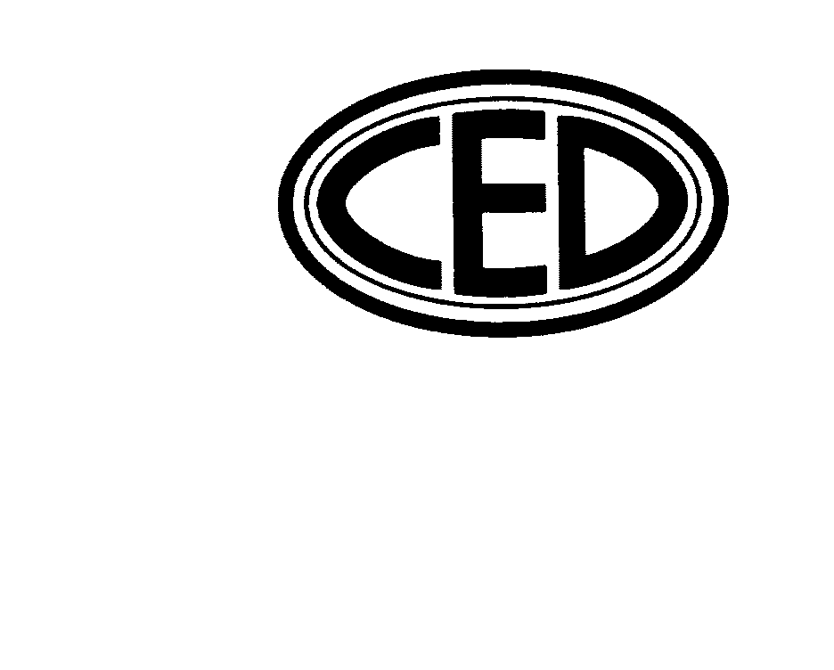 Trademark Logo CED