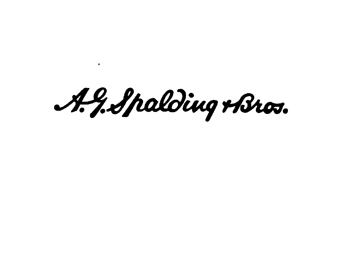  A.G.SPALDING &amp; BROS.