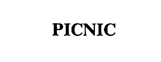 Trademark Logo PICNIC