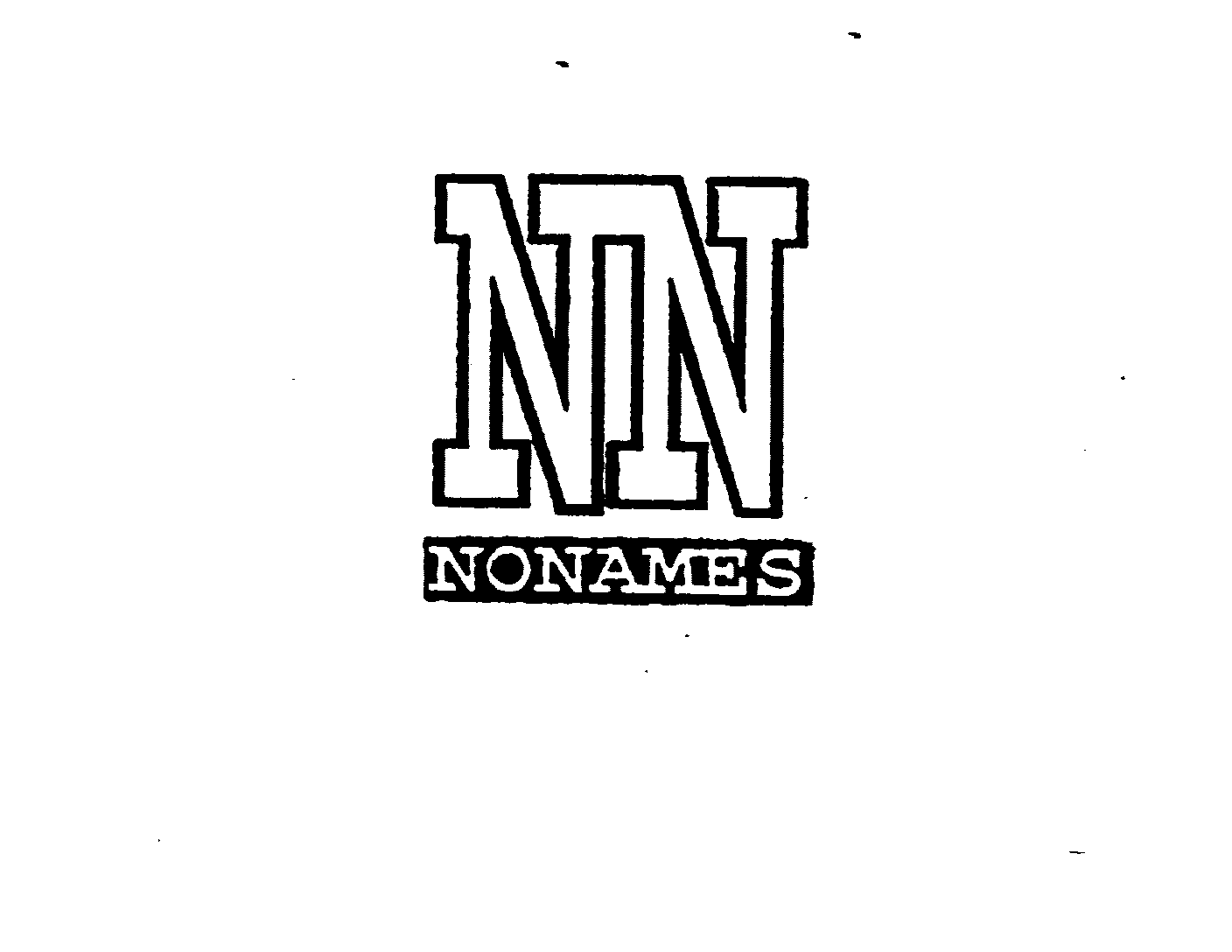 Trademark Logo NN NONAMES