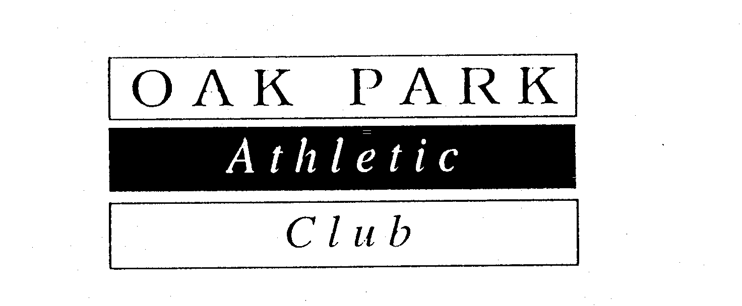 Trademark Logo OAK PARK ATHLETIC CLUB