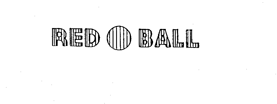 Trademark Logo RED BALL