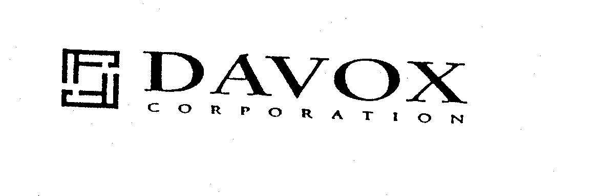 Trademark Logo DAVOX CORPORATION