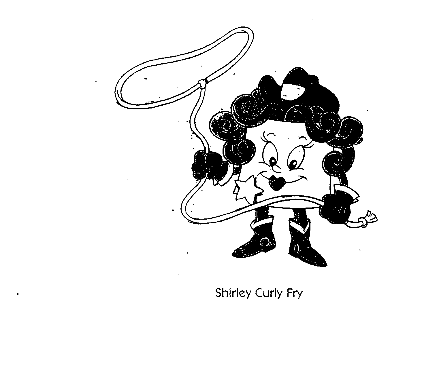 Trademark Logo SHIRLEY CURLY FRY