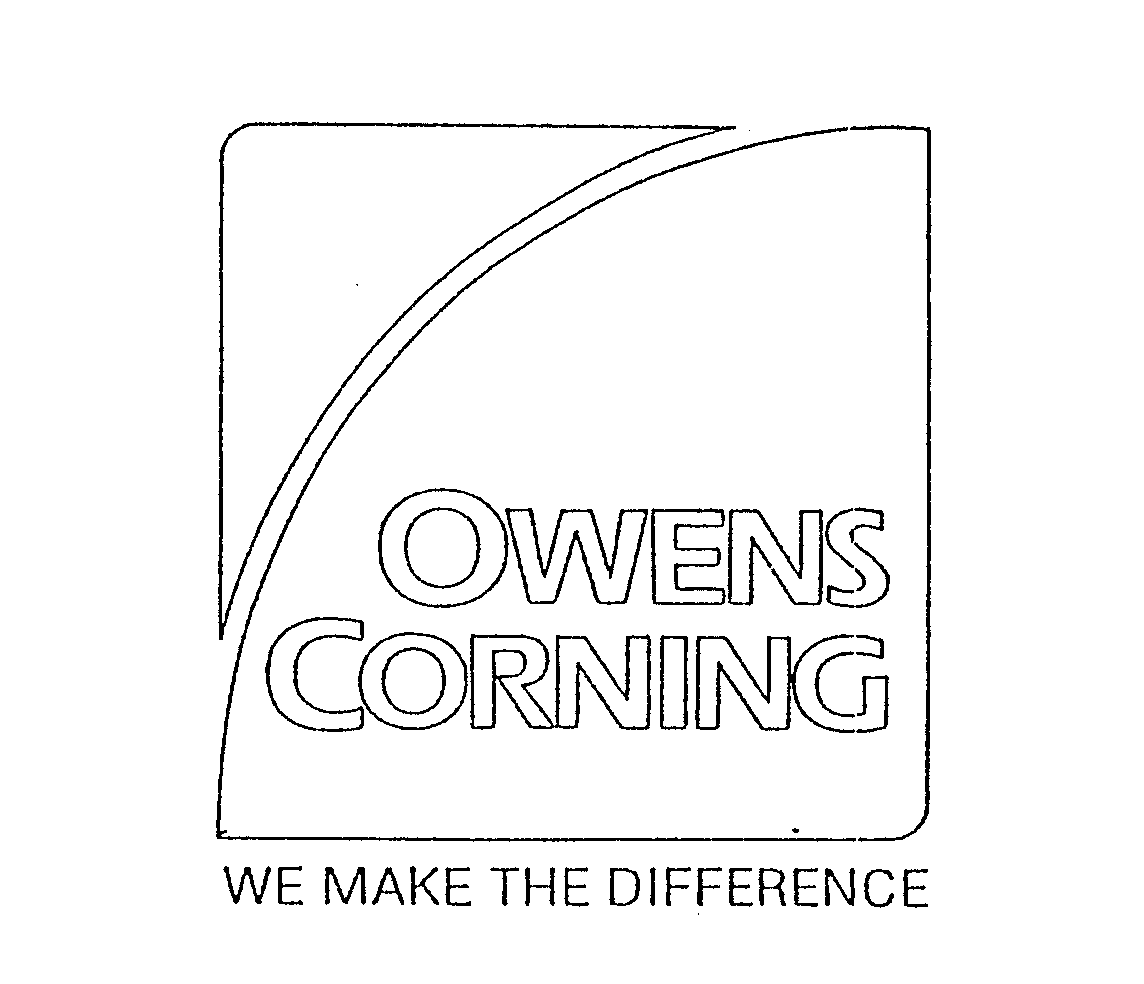 OWENS CORNING WE MAKE THE DIFFERENCE
