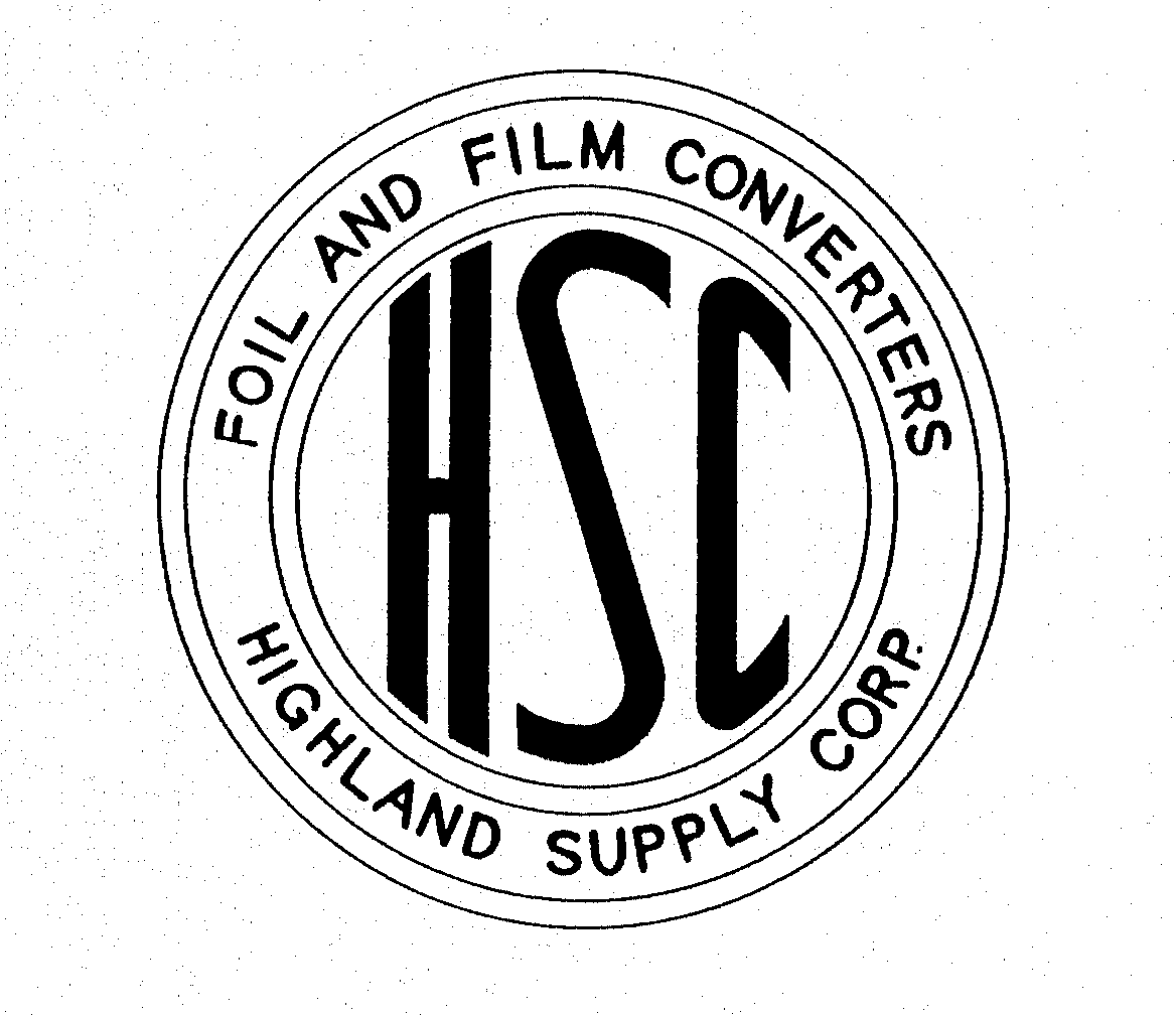  HSC HIGHLAND SUPPLY CORP. FOIL AND FILMCONVERTERS