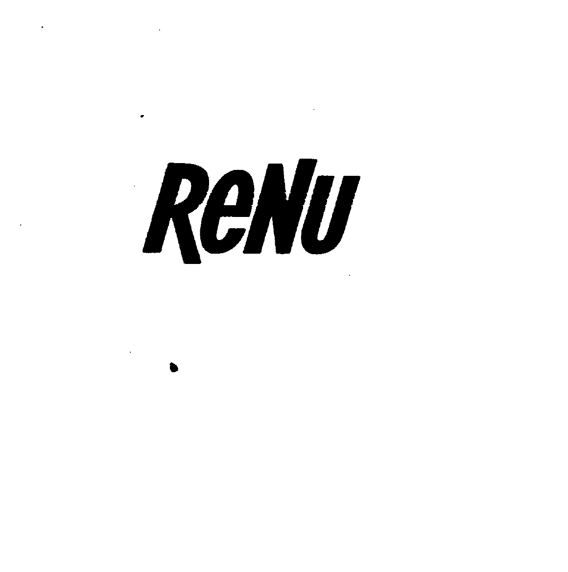 Trademark Logo RENU
