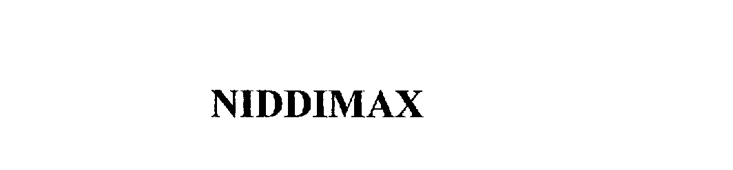  NIDDIMAX