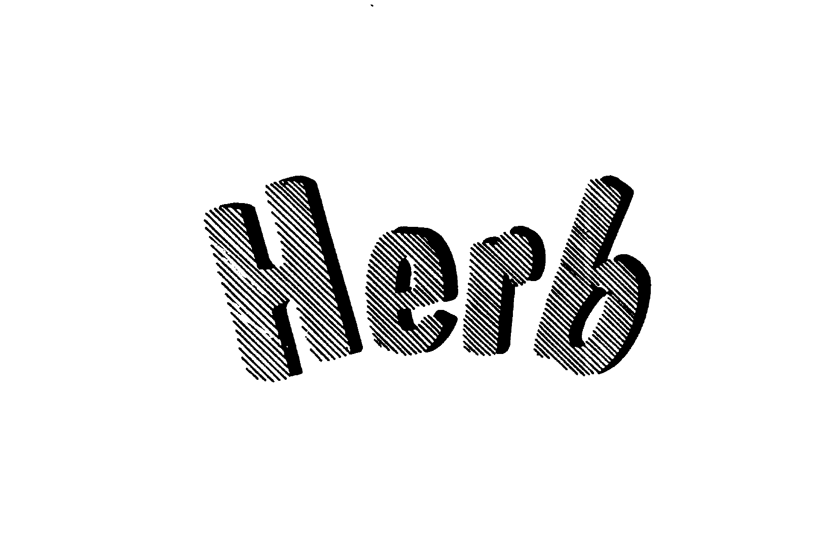 Trademark Logo HERB