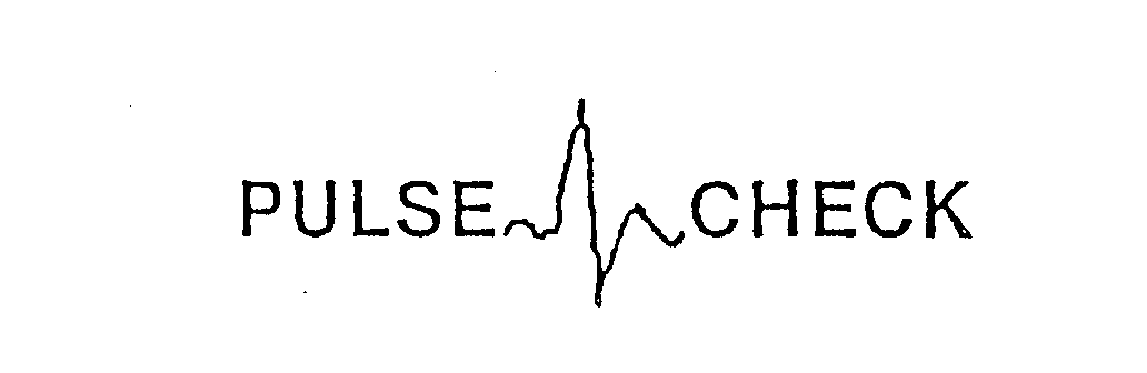 Trademark Logo PULSE CHECK