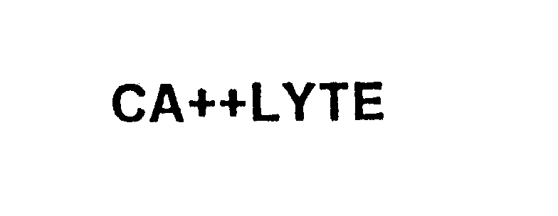 Trademark Logo CA++LYTE