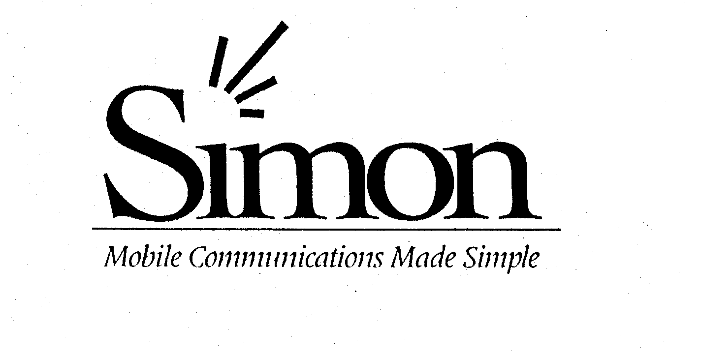  SIMON MOBILE COMMUNICATIONS MADE SIMPLE