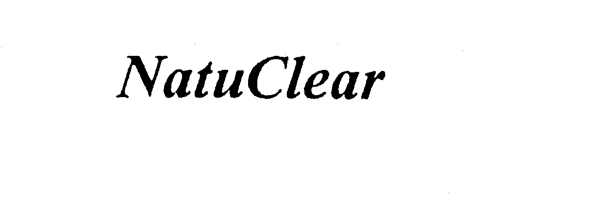 Trademark Logo NATUCLEAR