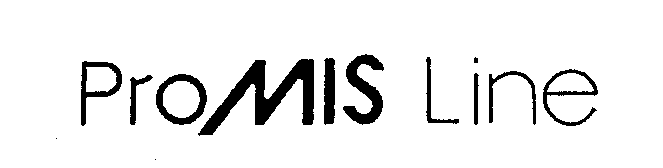 Trademark Logo PROMIS LINE