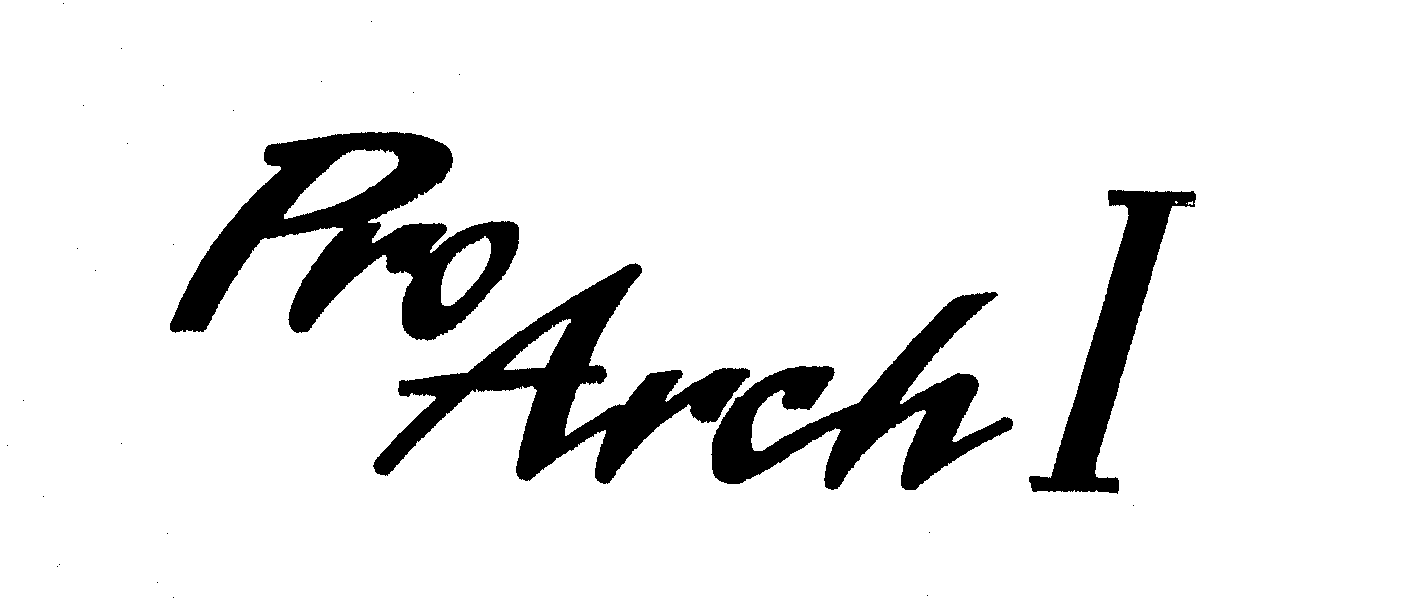 Trademark Logo PRO ARCH I