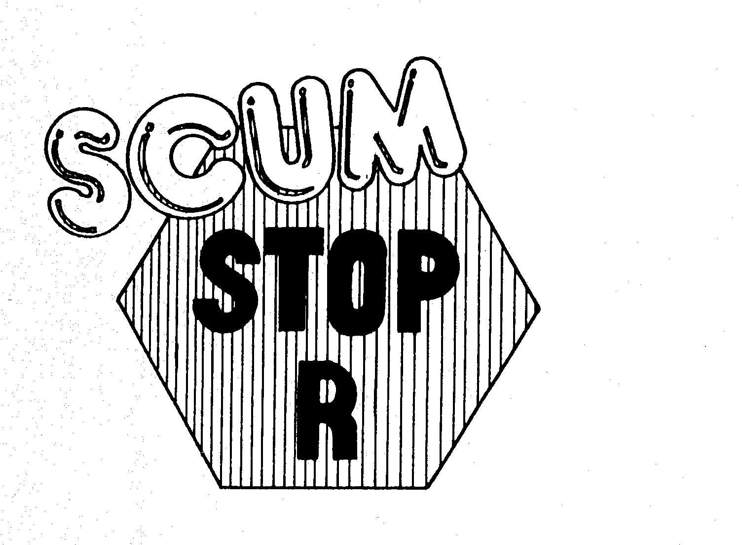 Trademark Logo SCUM STOP R