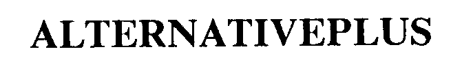 Trademark Logo ALTERNATIVEPLUS