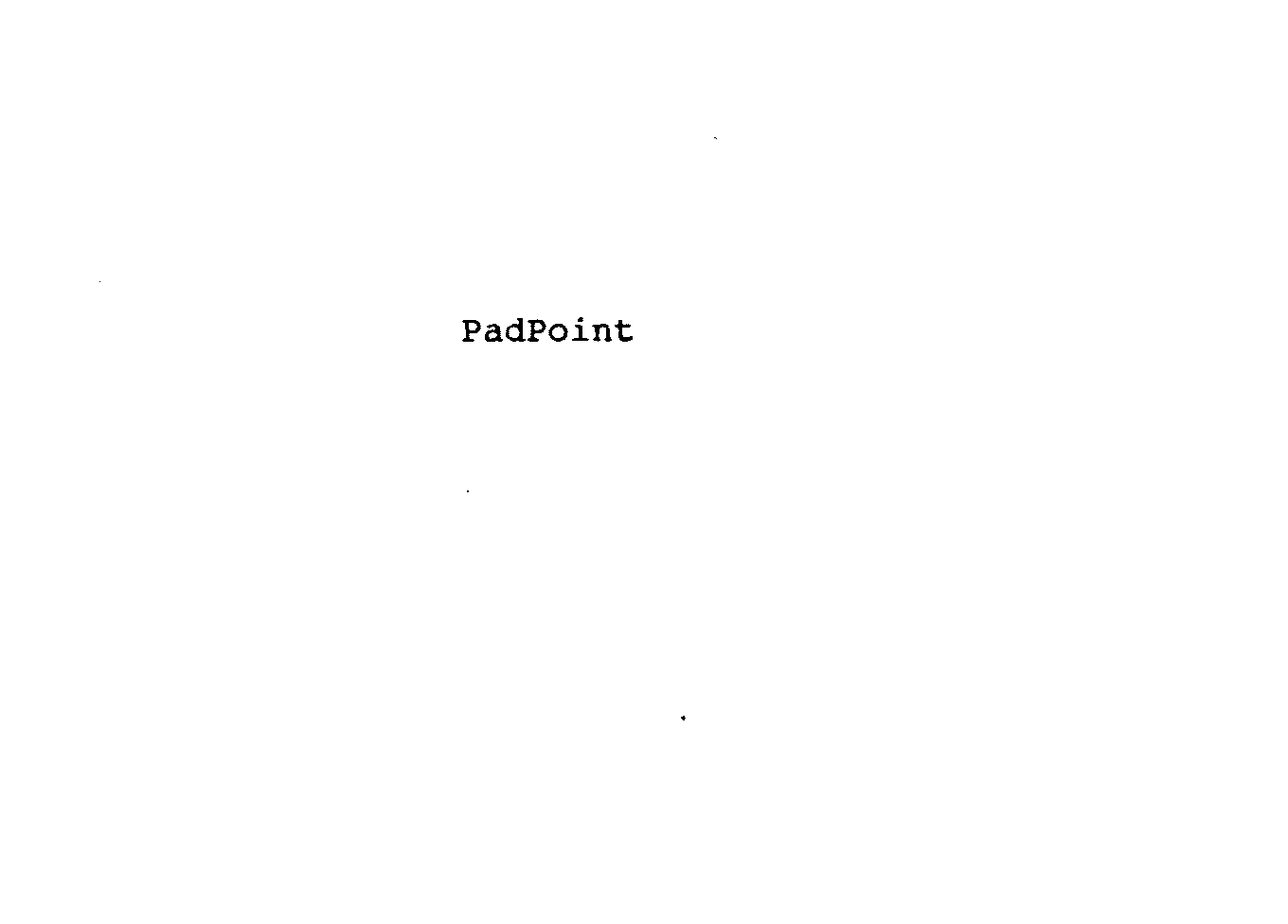  PADPOINT