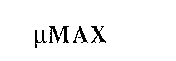 Trademark Logo µMAX