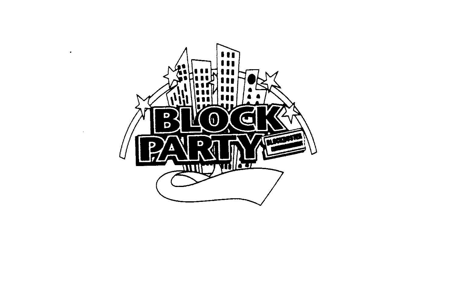 Trademark Logo BLOCK PARTY BLOCKBUSTER ENTERTAINMENT