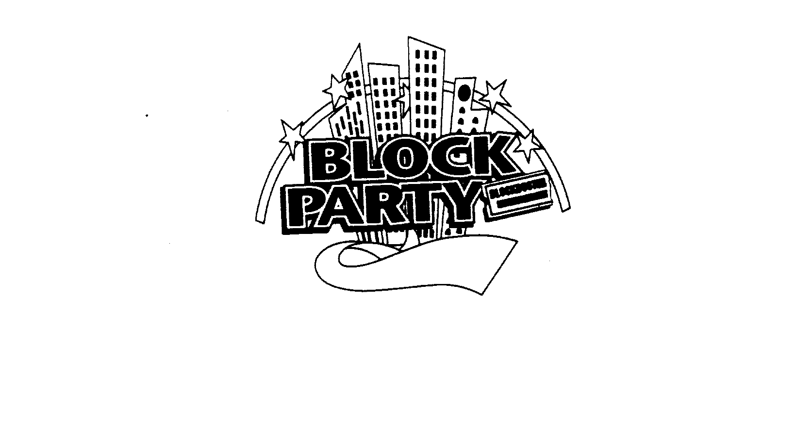 Trademark Logo BLOCK PARTY BLOCKBUSTER ENTERTAINMENT