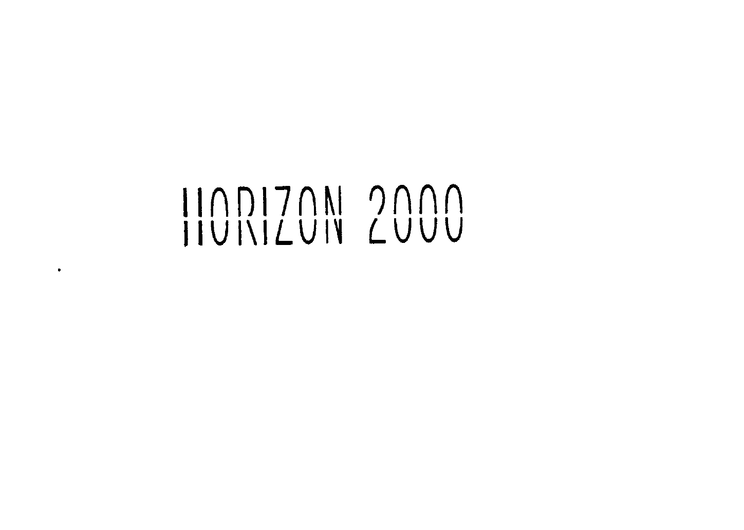 HORIZON 2000