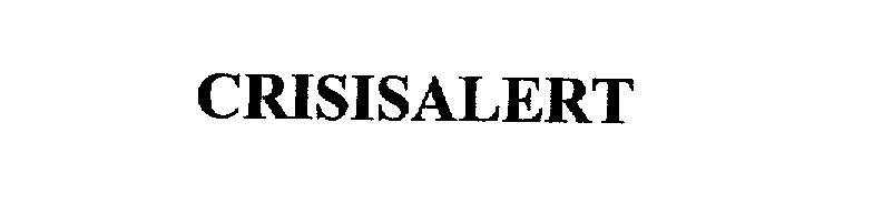 Trademark Logo CRISISALERT