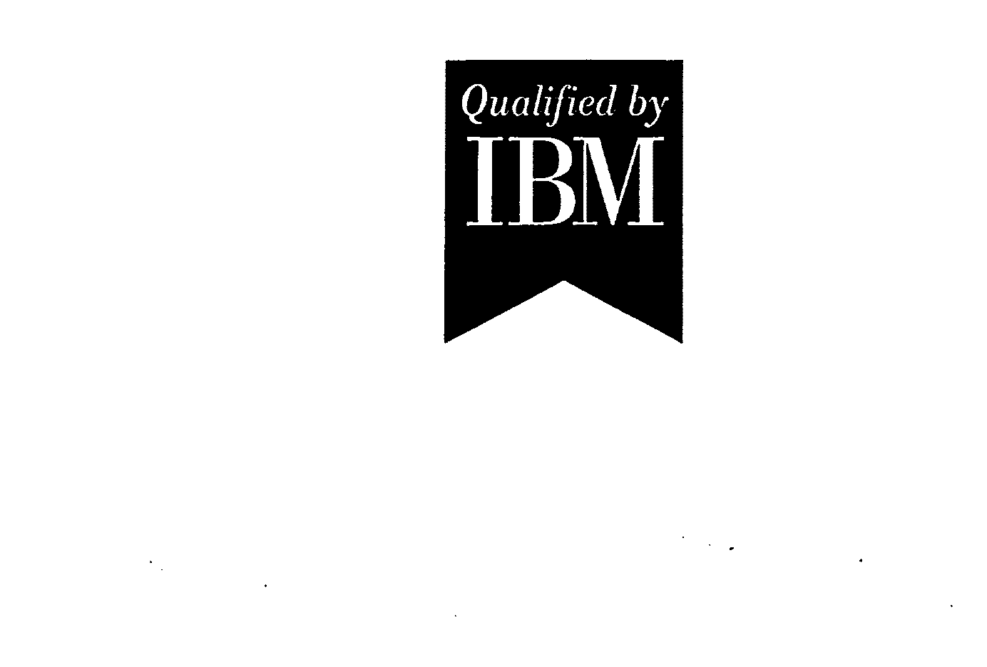 Trademark Logo QUALIFIED BY IBM