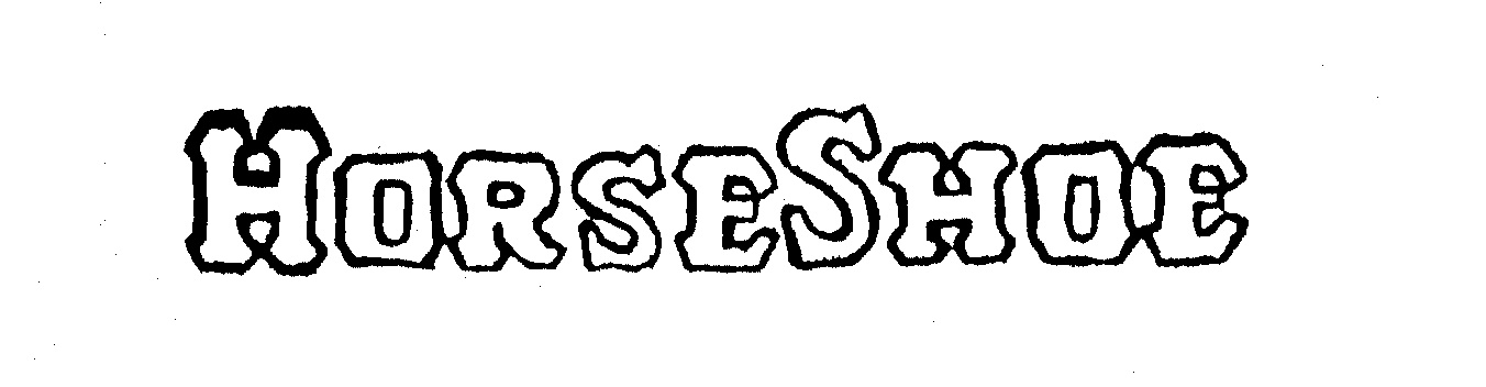 Trademark Logo HORSESHOE
