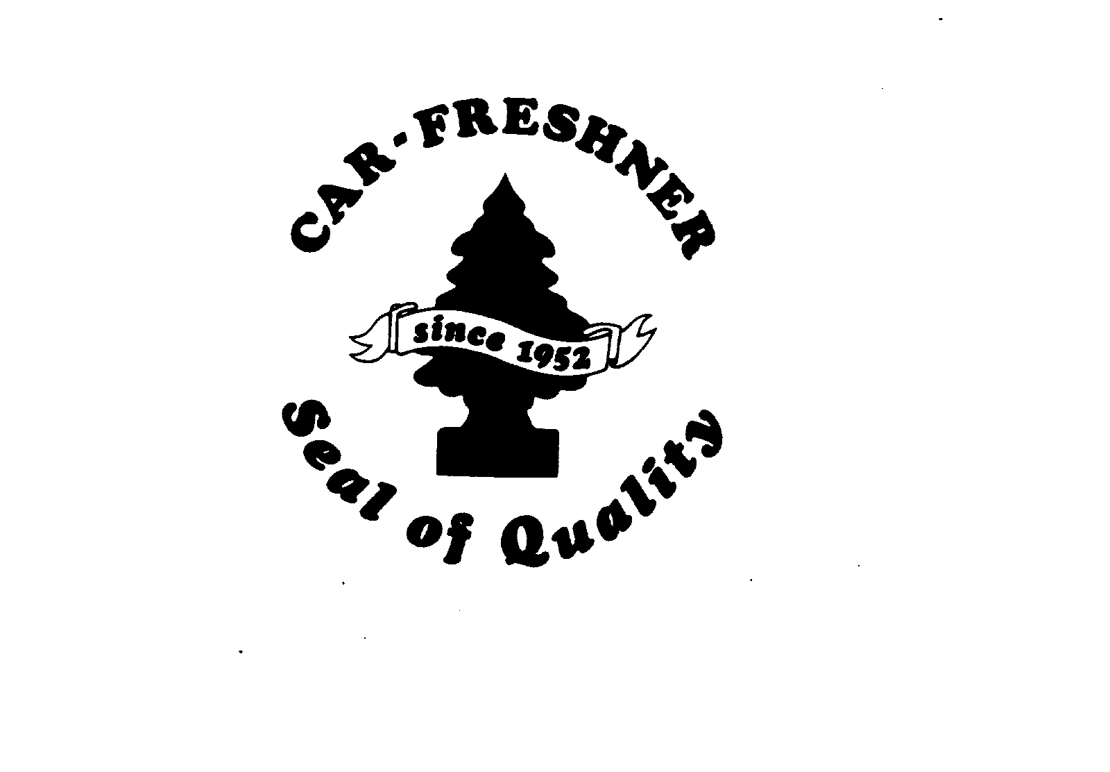 Trademark Logo CAR-FRESHNER SEAL OF QUALITY SINCE 1952