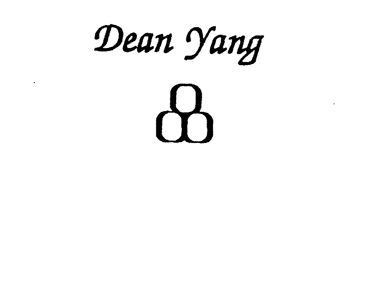 Trademark Logo DEAN YANG