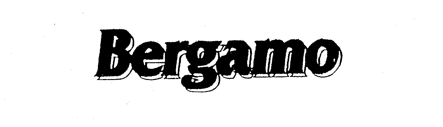 Trademark Logo BERGAMO