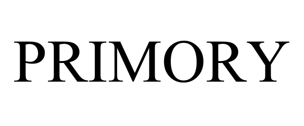 Trademark Logo PRIMORY