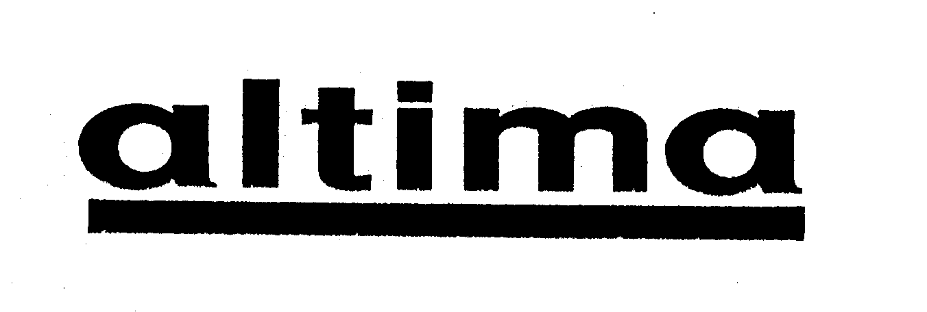 Trademark Logo ALTIMA