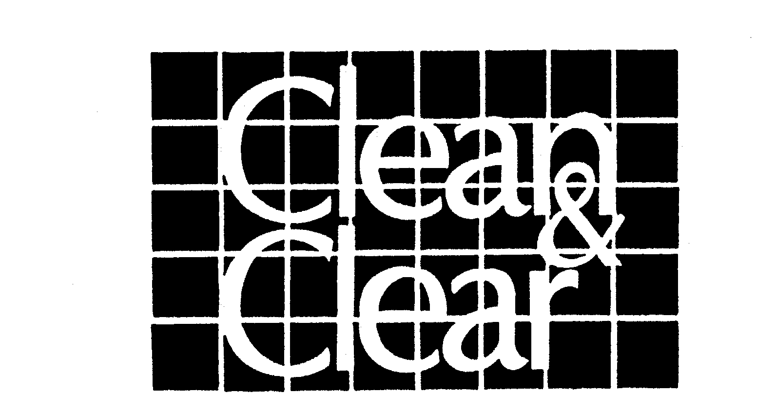  CLEAN &amp; CLEAR