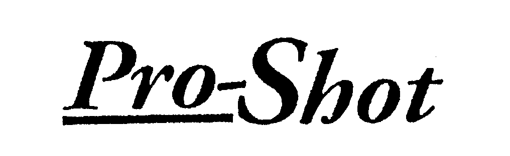 Trademark Logo PRO-SHOT