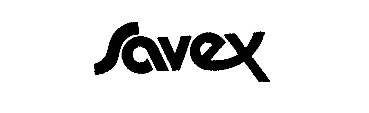 Trademark Logo SAVEX