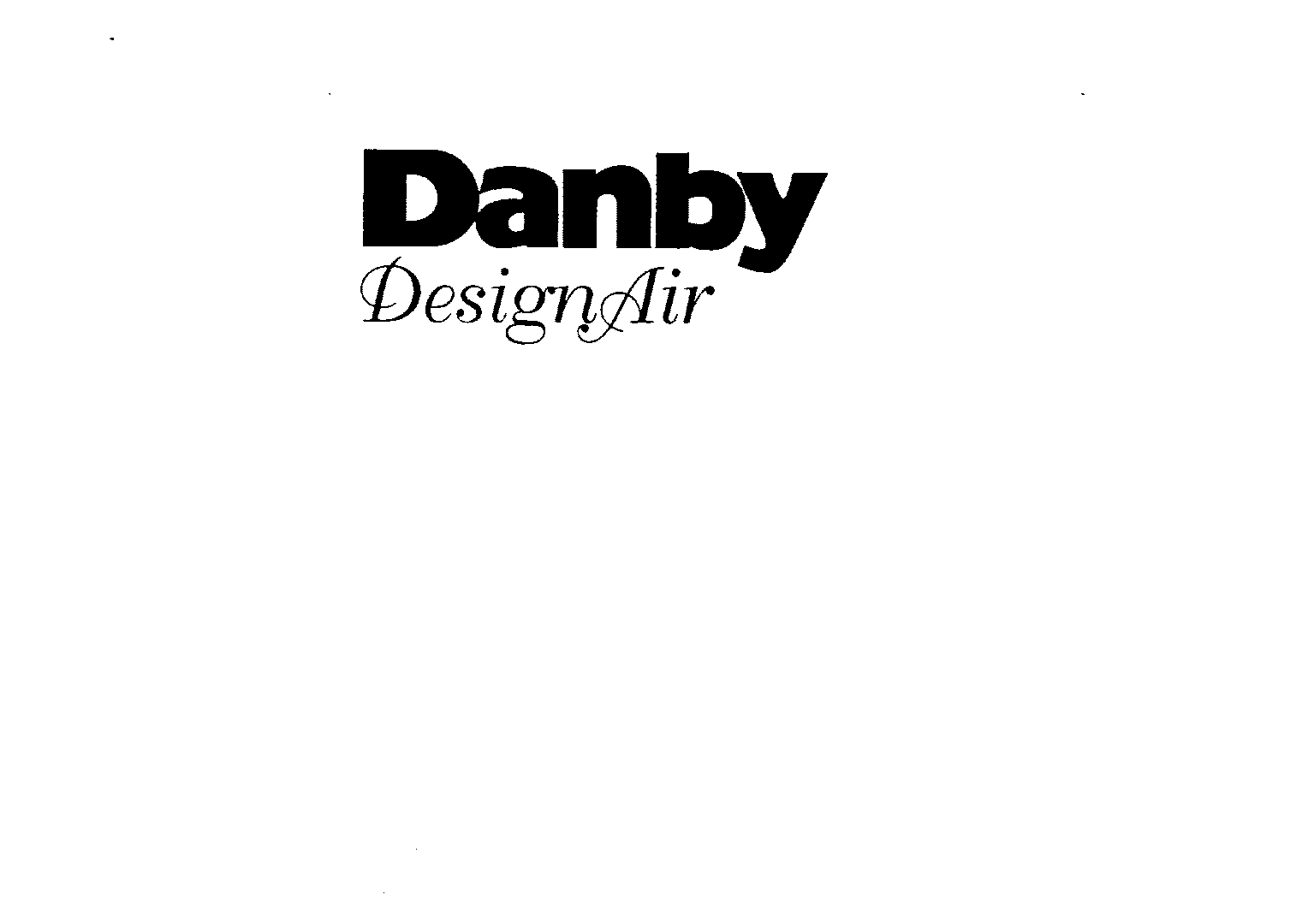 Trademark Logo DANBY DESIGN AIR