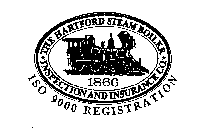 Trademark Logo THE HARTFORD STEAM BOILER INSPECTION AND INSURANCE CO. ISO 9000 REGISTRATION 1866