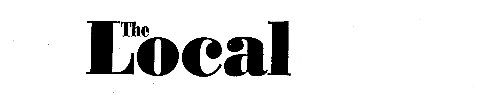Trademark Logo THE LOCAL