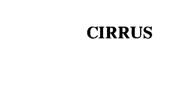  CIRRUS