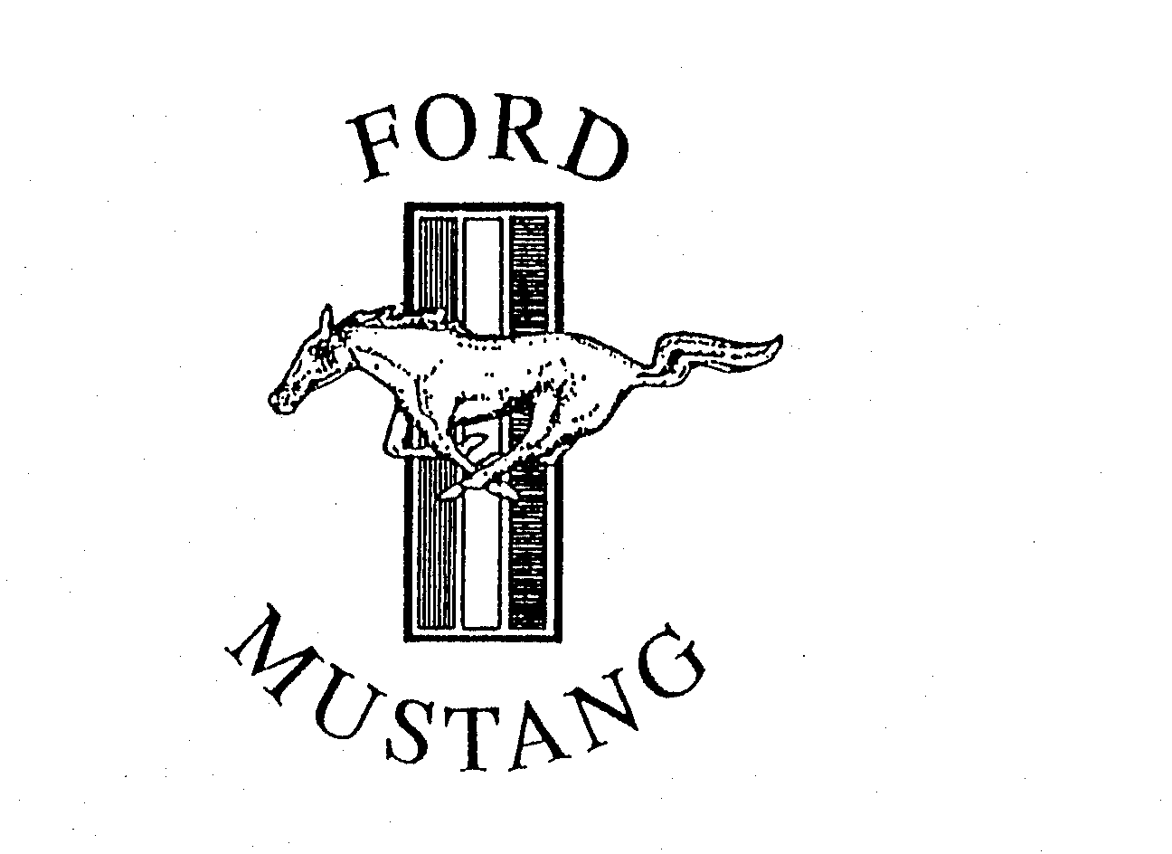 Trademark Logo FORD MUSTANG