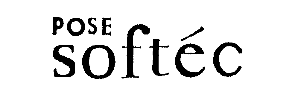 Trademark Logo POSE SOFTEC